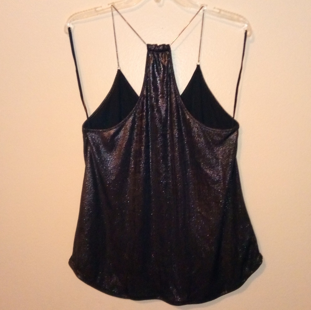 NWOT RACHEL ROY Silver Chain Racerback Tank Top - Picture 4 of 8